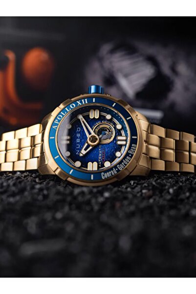 Nubeo Ανδρικό Ρολόι Nubeo NB-6093-44, Αυτόματο, 48mm, 20ATM