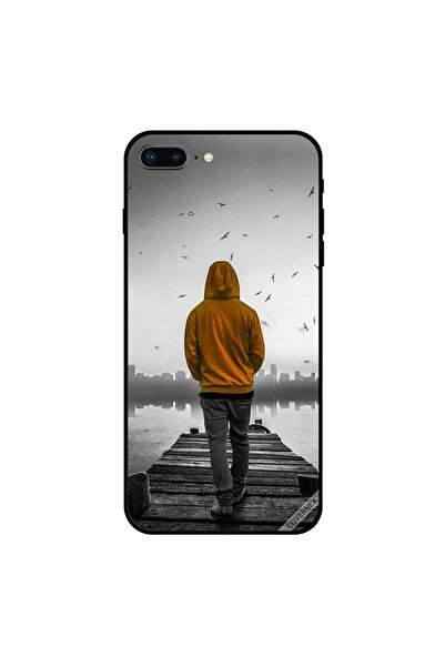 Covernex غطاء حماية لجهاز iPhone 7 Plus بتصميم فتى حزين يمشي