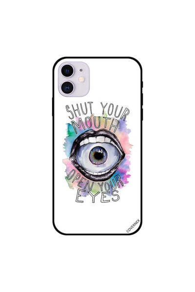 Covernex غطاء حماية لجهاز iPhone 11: أغلق فمك وافتح عينيك