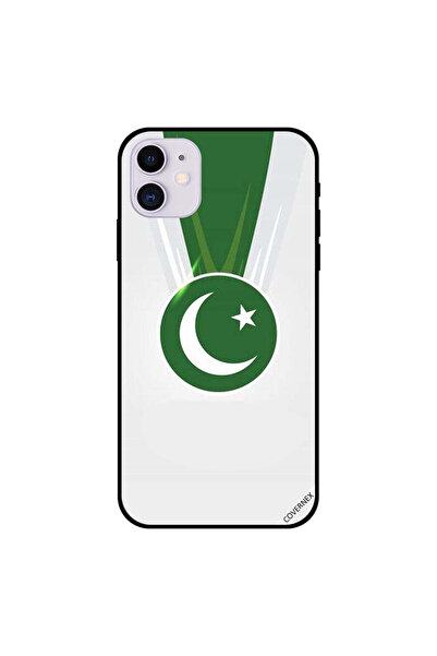 Covernex غطاء حماية لجهاز iPhone 11 بميدالية علم باكستان