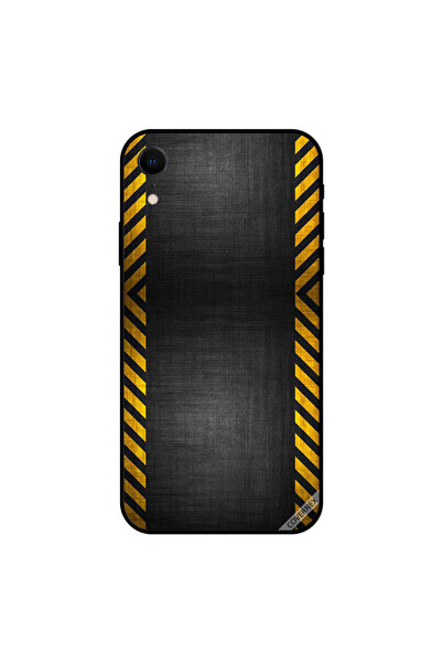 Covernex غطاء حماية لجهاز iPhone XR بنقشة خطوط الطرق الصفراء