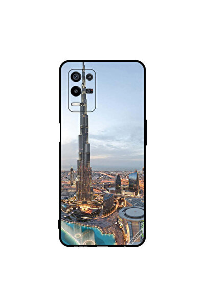 Covernex غطاء حماية لهاتف Oppo K9x منظر جميل لوسط مدينة دبي