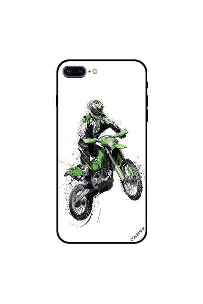 Covernex غطاء حماية لهاتف iPhone 7 Plus بتصميم دراجة طائرة