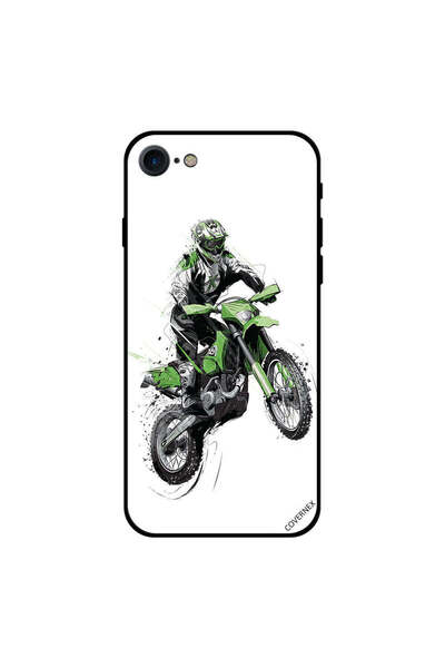 Covernex غطاء حماية لهاتف iPhone 8 بتصميم دراجة طائرة