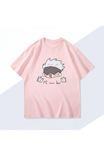 Flood Of Style Tricou unisex cu desen anime Jujutsu Kaisen Gojo Satoru
