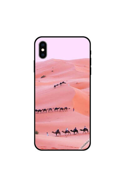 Covernex غطاء حماية لجهاز iPhone XS: صفوف من الجمال في الصحراء