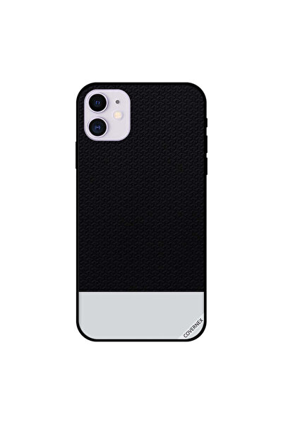 Covernex غطاء حماية لجهاز iPhone 11 بنمط جلدي أسود ومسامير