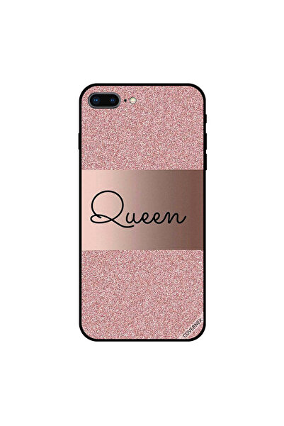Covernex غطاء حماية لهاتف iPhone 7 Plus بتصميم Queen Glitters BG