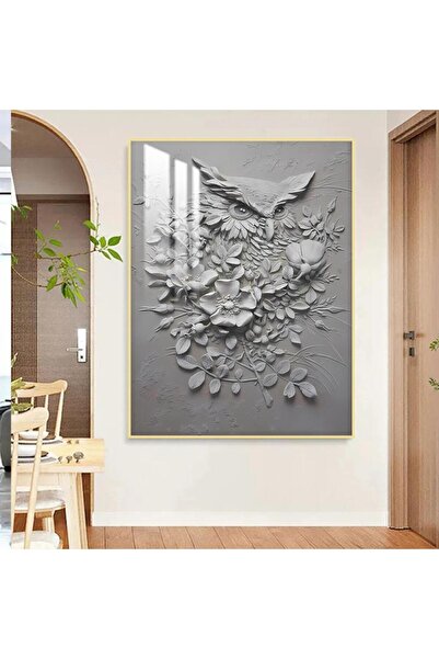 Marktna لوحة جدارية خشبية بتصميم الفن التجريدي مع برواز ذهبي و طبقة من الاكرل...