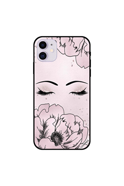 Covernex غطاء حماية لجهاز iPhone 11 رموش وزهرة