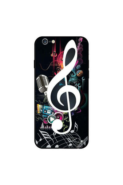 Covernex غطاء حماية لجهاز iPhone 6 - عناصر موسيقية وموسيقى