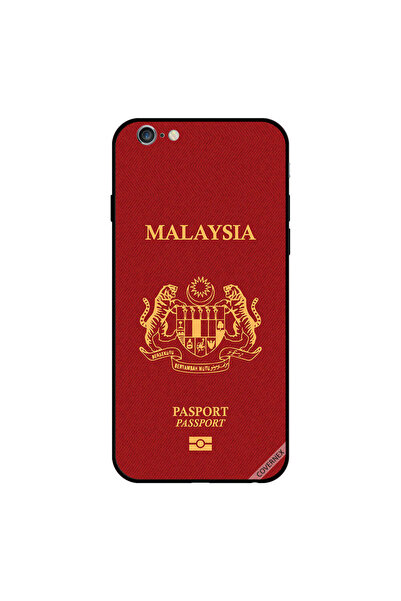 Covernex غطاء حماية لجهاز iPhone 6 Plus بشعار جواز السفر الماليزي