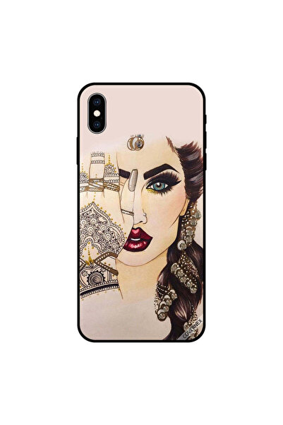 Covernex غطاء حماية لجهاز iPhone XS MAX بتصميم هينا رائع على اليد