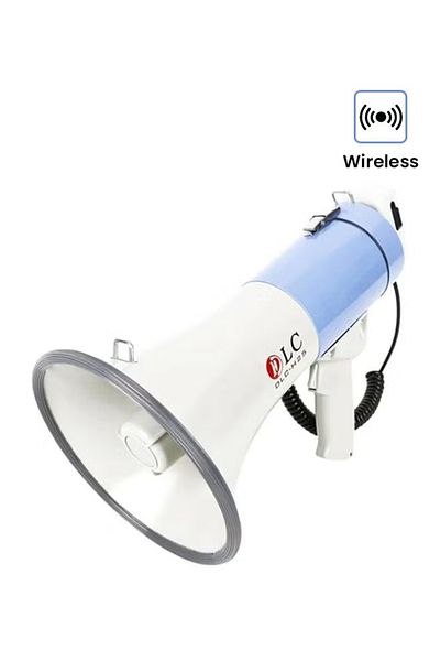 DLC Loudspeaker Megaphone DLC-H25 White/Blue