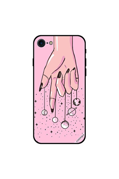 Covernex غطاء حماية لجهاز iPhone 7 مع كواكب معلقة باليد