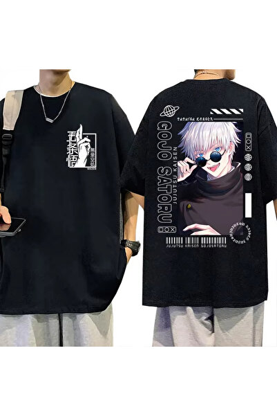 Flood Of Style Tricou unisex cu desen anime Jujutsu Gojo Satoru