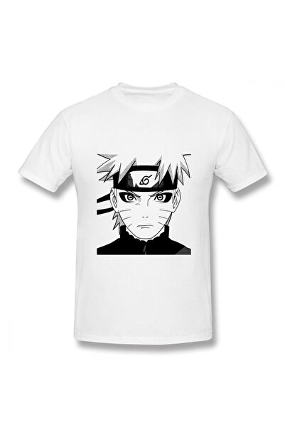 Flood Of Style تي شيرت رجالي منقوش برسومات الرسوم المتحركة ناروتو اوزوماكي