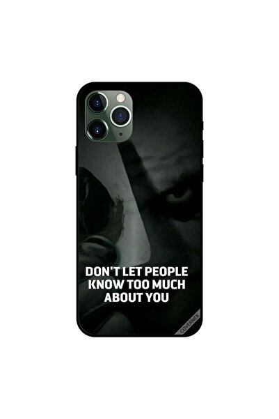 Covernex غطاء حماية لجهاز iPhone 11 Pro لا تدع الناس يعرفون الكثير عنك