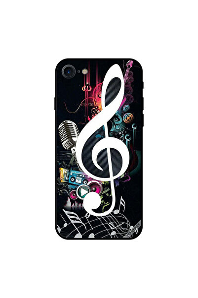 Covernex غطاء حماية لجهاز iPhone 7 - عناصر موسيقية وموسيقى