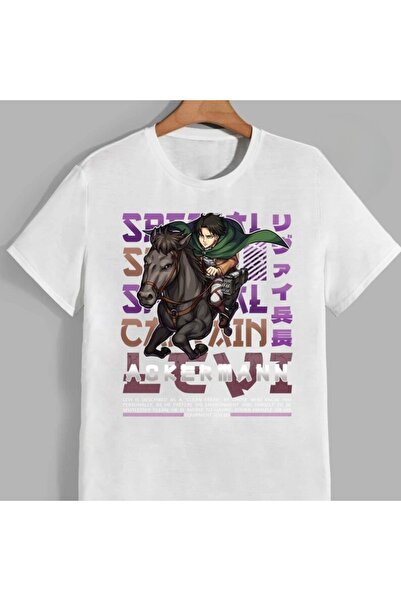 Flood Of Style Унісекс чоловіча футболка з аніме-принтом «Титани»