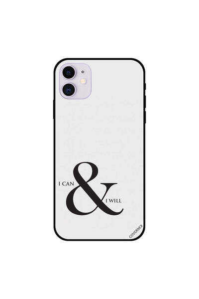 Covernex غطاء حماية لجهاز iPhone 11 I Can & I Will رمادي BG