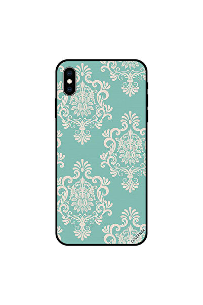Covernex غطاء حماية iPhone XS بنمط زهور تقليدي