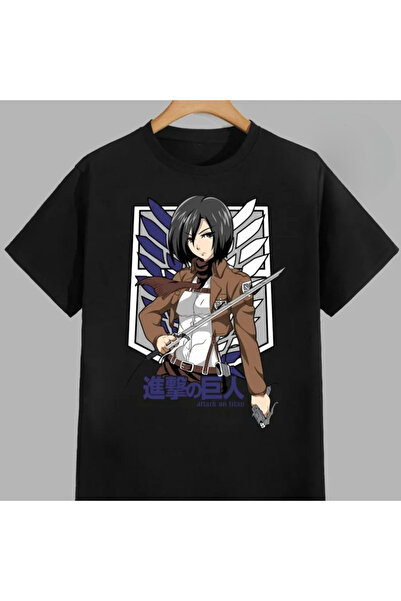 Flood Of Style تي شيرت رجالي منقوش عليه رسوم متحركة للجنسين من Anime Attack O...