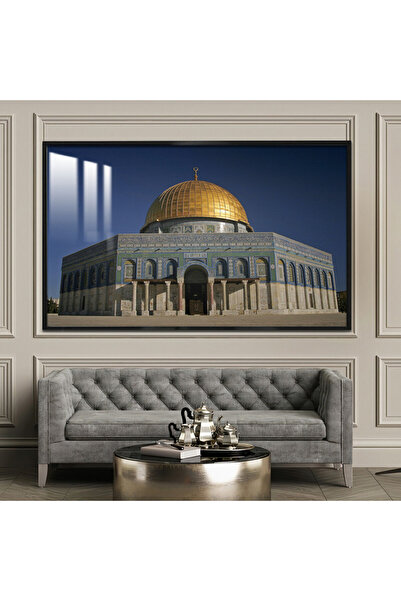 SND لوحة جدارية خشبية فاخرة مع برواز فضي و طبقة من الاكرليك الشفاف