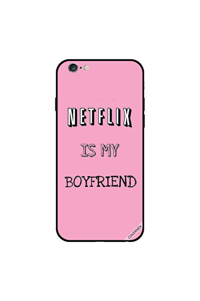 Covernex غطاء حماية لجهاز iPhone 6s Plus مطبوع عليه Netflix Is My Boyfriend ب...
