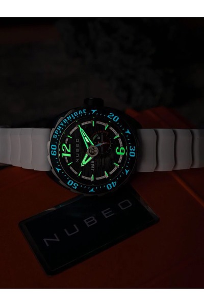 Nubeo Ανδρικό Ρολόι Nubeo NB-6092-02, Αυτόματο, 49mm, 30ATM