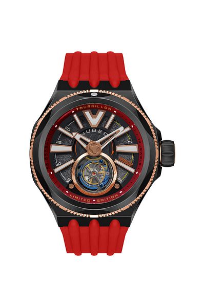 Nubeo Mens Watch Nubeo NB-6075-09, Automatic, 52mm, 10ATM