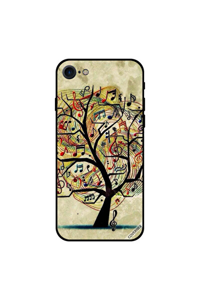 Covernex غطاء حماية لجهاز iPhone 8 بشعار شجرة الموسيقى