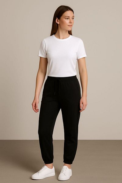 ZİYMO Women's Lycra Jogger Sweatpants
