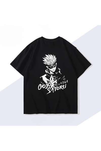 Flood Of Style Tricou unisex cu desen anime Jujutsu Kaisen Gojo Satoru