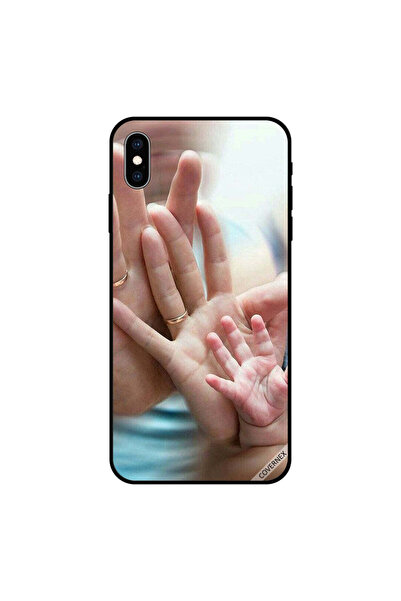 Covernex غطاء حماية لجهاز iPhone XS MAX يد الوالدين والطفل