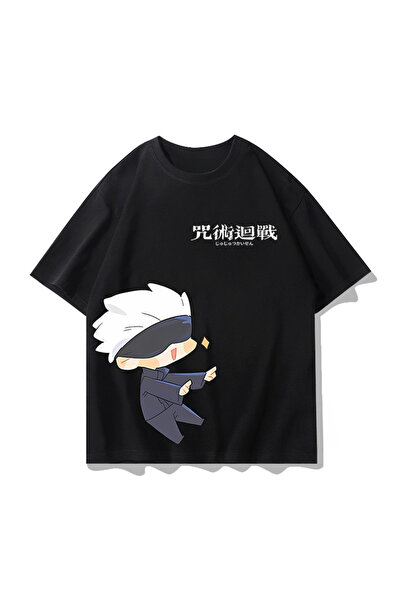 Flood Of Style Tricou unisex cu model anime RT Jujutsu Hattı ‌ Yuji