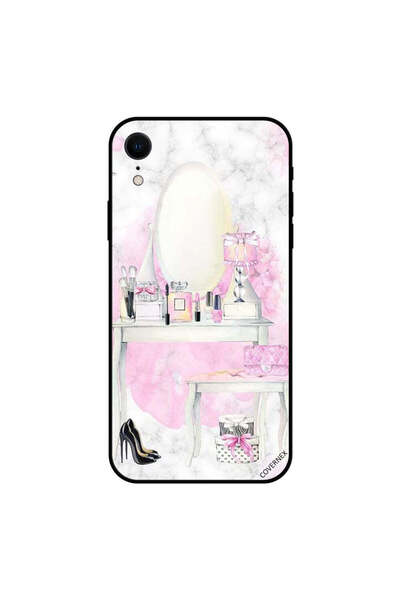 Covernex غطاء حماية لجهاز iPhone XR - طاولة مكياج وردية