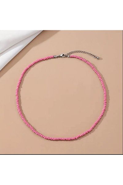 Stoneday Plating Apparatus Medium Size Sand Bead Summer Necklace
