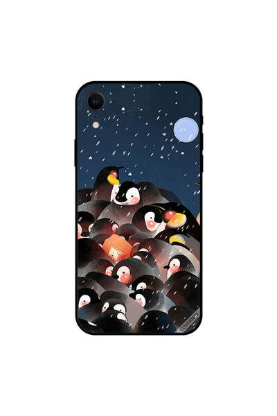 Covernex غطاء حماية iPhone XR بطباعة طيور البطريق