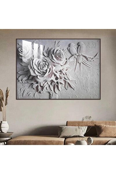 4gdran لوحة جدارية خشبية مطبوعة بتصميم اللوحة الجبسية مع برواز شامبين و طبقة ...