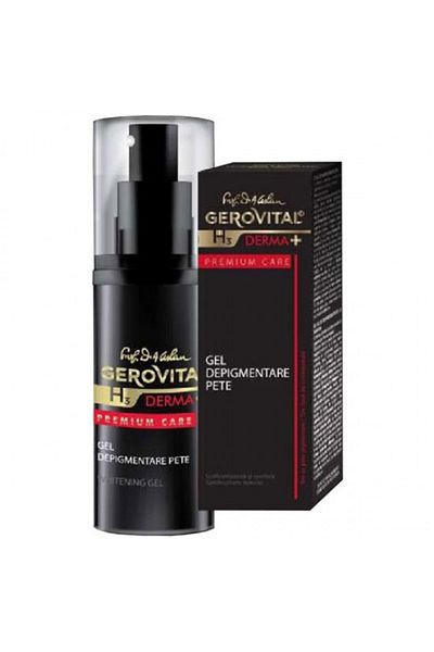 GEROVITAL Gel depigmentant H3 Derma+ Premium Care, Gel, 30 ml