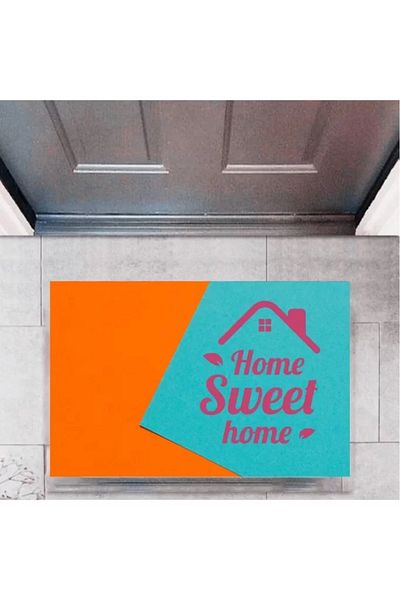 thinkos Door Mat Decorative Digital Printing Home Sweet Home P-2329