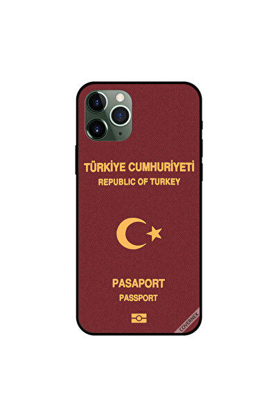 Covernex غطاء حماية لجهاز iPhone 11 Pro Max - جواز سفر تركي
