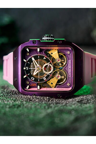 Nubeo Ceas bărbătesc Nubeo NB-6077-0D, Automat, 44mm, 5ATM