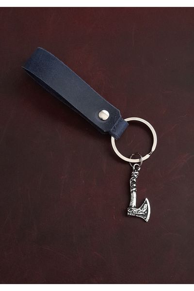 BSN Store Ax Figure Keychain ​​Premium Hand Made Real Leather Keychain