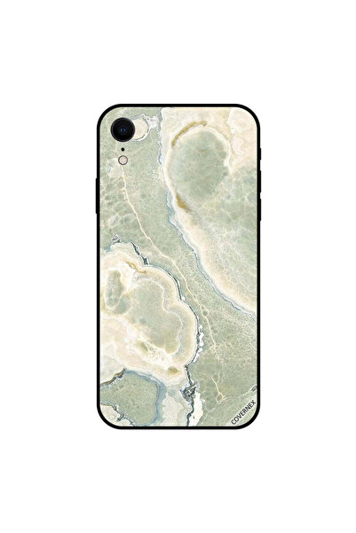 Covernex غطاء حماية iPhone XR بنمط رخامي على شكل ماء