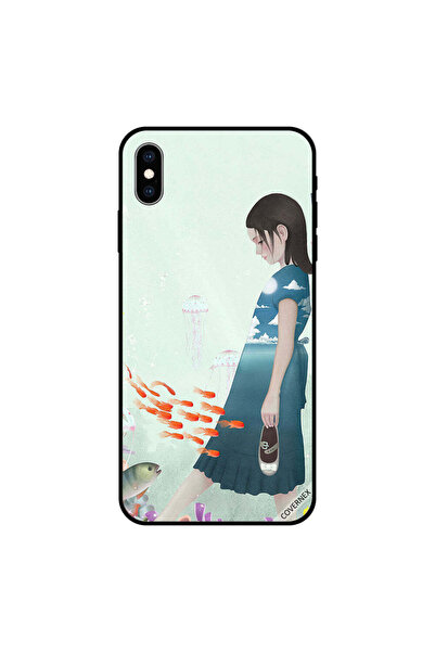 Covernex غطاء حماية iPhone XS MAX - فتاة داخل أعماق البحار