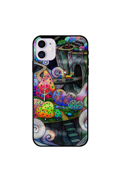 Covernex غطاء حماية لجهاز iPhone 11 بتصميم Forest Fun