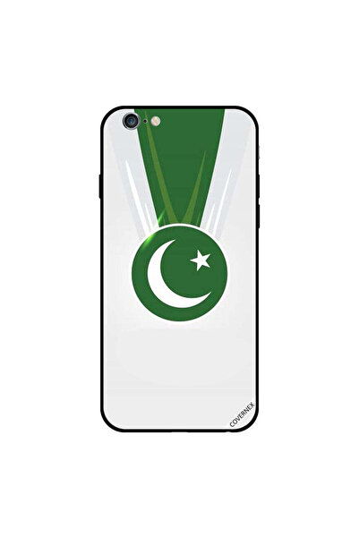 Covernex غطاء حماية لجهاز iPhone 6 Plus بميدالية علم باكستان