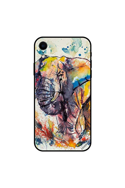 Covernex غطاء حماية لجهاز iPhone XR برسومات فيل